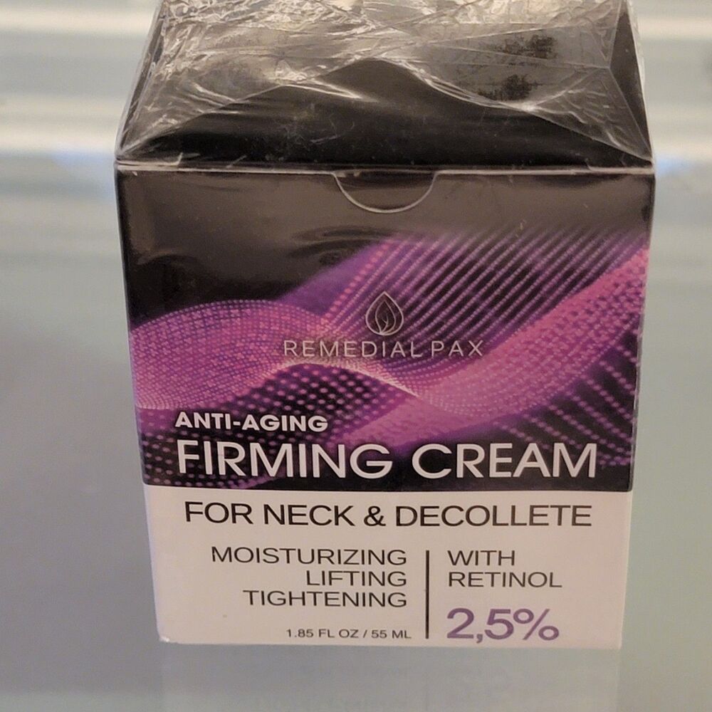 Remedial Pax Anti-Aging Neck Decollete Firming Cream 1.85 oz BRAND NEW SEALED